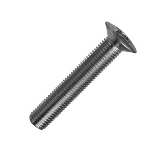 М5х90 Винт DIN 966 с полупотайной головкой, цинк