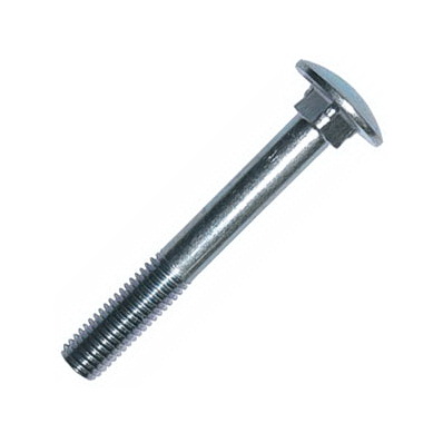 М6х40 ГОСТ 7802/DIN 603 Болт с увелич. полукр. головкой и кв. подголовком, оц. М6х40 ГОСТ 7802/DIN 603 Болт с увелич. полукр. головкой и кв. подголовком, оц.