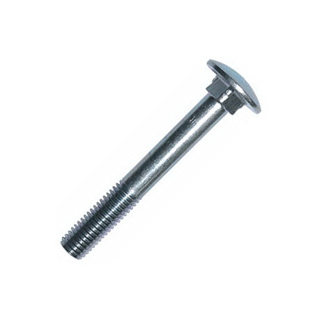 М8х190 ГОСТ 7802/DIN 603 Болт с увелич. полукр. головкой и кв. подголовком, оц. М8х190 ГОСТ 7802/DIN 603 Болт с увелич. полукр. головкой и кв. подголовком, оц.