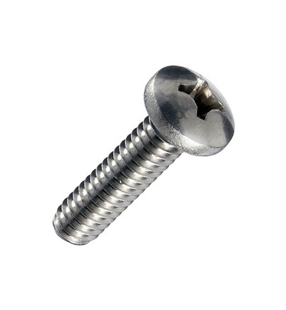 М6х10 Винт DIN 7985 с полукруглой головкой, нерж.сталь А2