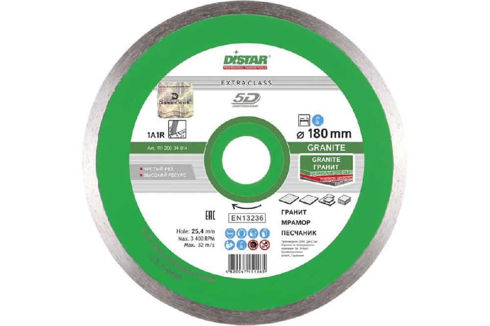 Диск алмазный 180*1.4*8.5*25.4 Distar 1A1R Granite