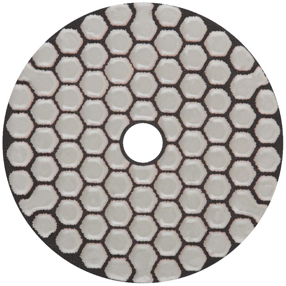 Алмазный гибкий шлифовальный круг FIT (липучка), сухое шлифование, 100мм P400 