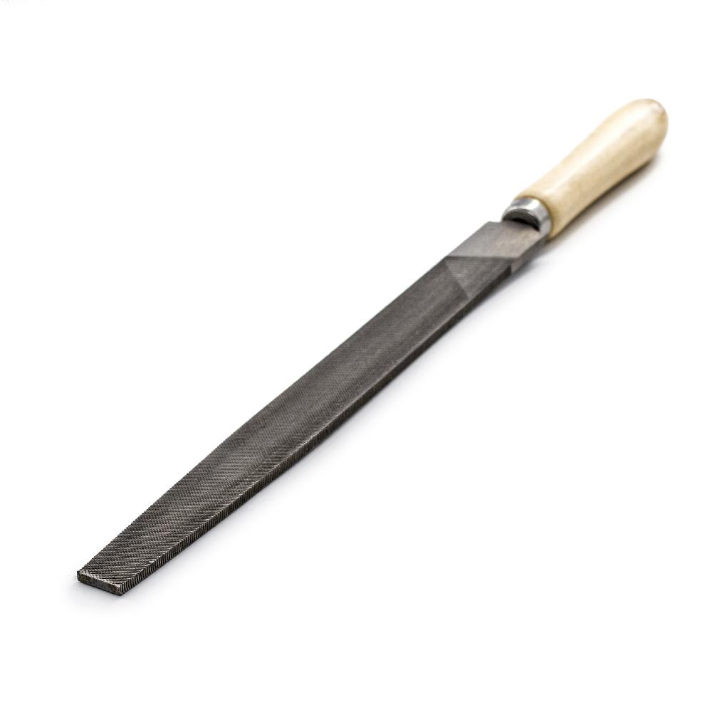  Напильник плоский № 2  250мм, деревянная ручка