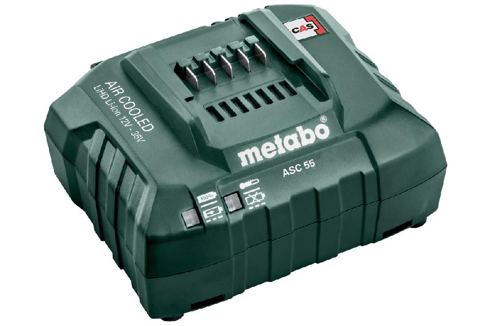  Зарядное устройство Metabo ASC 55, 12-36 В, «AIR COOLED» (с воздушным охлаждением)