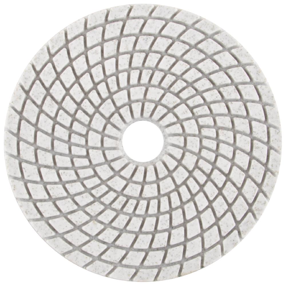 Алмазный гибкий шлифовальный круг FIT (липучка), влажное шлифование, 100мм P50 