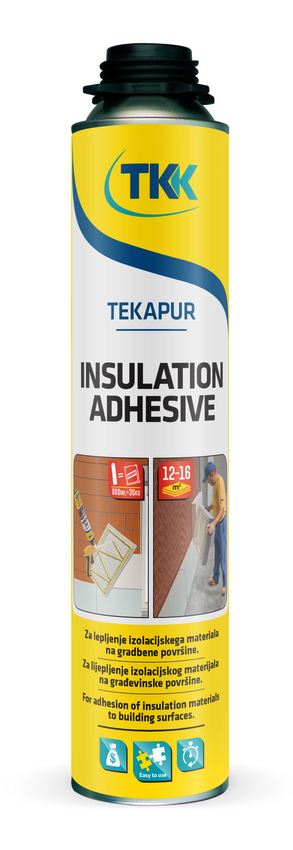 Tekapur Insulation Adhesive пена-клей для теплоизоляции 750 ml.