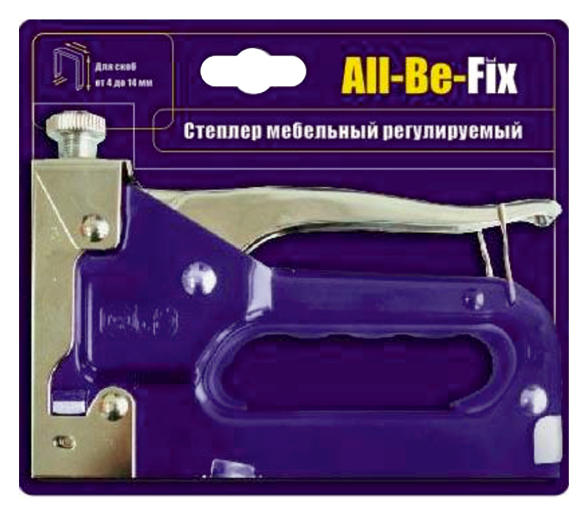  All-Be-Fix Пистолет скобозабивной регулируемый 4-14х0,7 мм