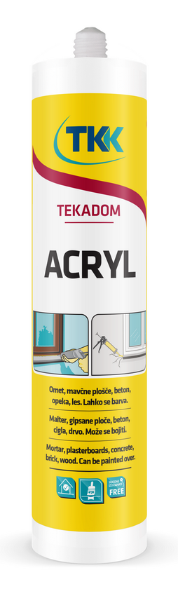 Tekadom Akril герметик акриловый белый 300 ml.
