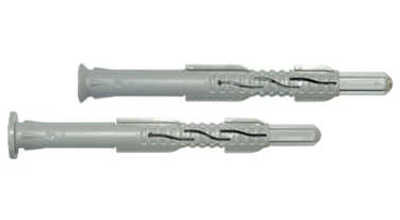 10х80 Дюбель фасадный нейлоновый без шурупа, потайной бортик