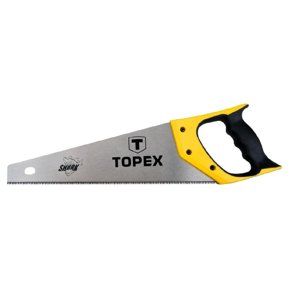  Ножовка TOPEX по дереву, 400 мм, "Shark", 7TPI 