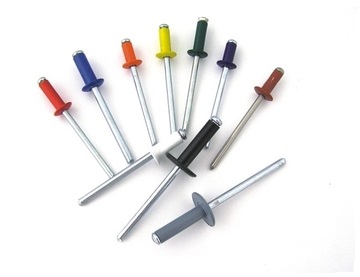 4,0х10 Заклепка вытяжная, ал.-сталь RAL 9005