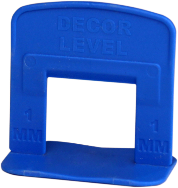  Зажим "ворота" DECOR LEVEL для крупноформатной плитки (100 шт/уп)