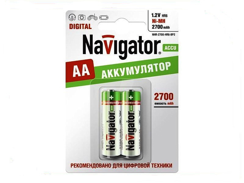  Аккумулятор Navigator NHR-2700-AA-BP2 