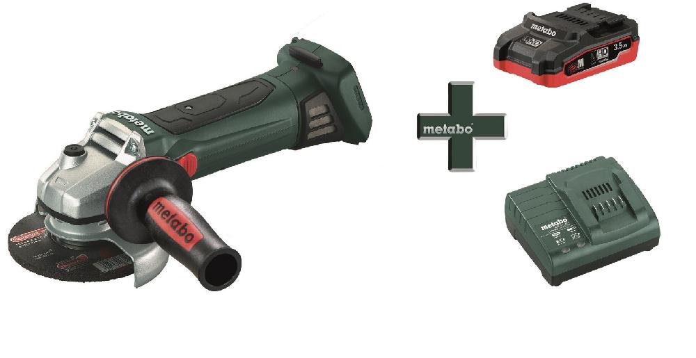  Аккумуляторная угловая шлифмашина Metabo W18 LTX125 T03330